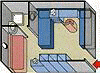 Deluxe Suite Floor map